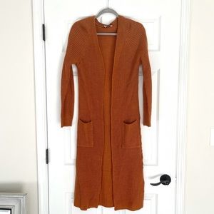 Harlow & Rose knit Burnt Orange cardigan